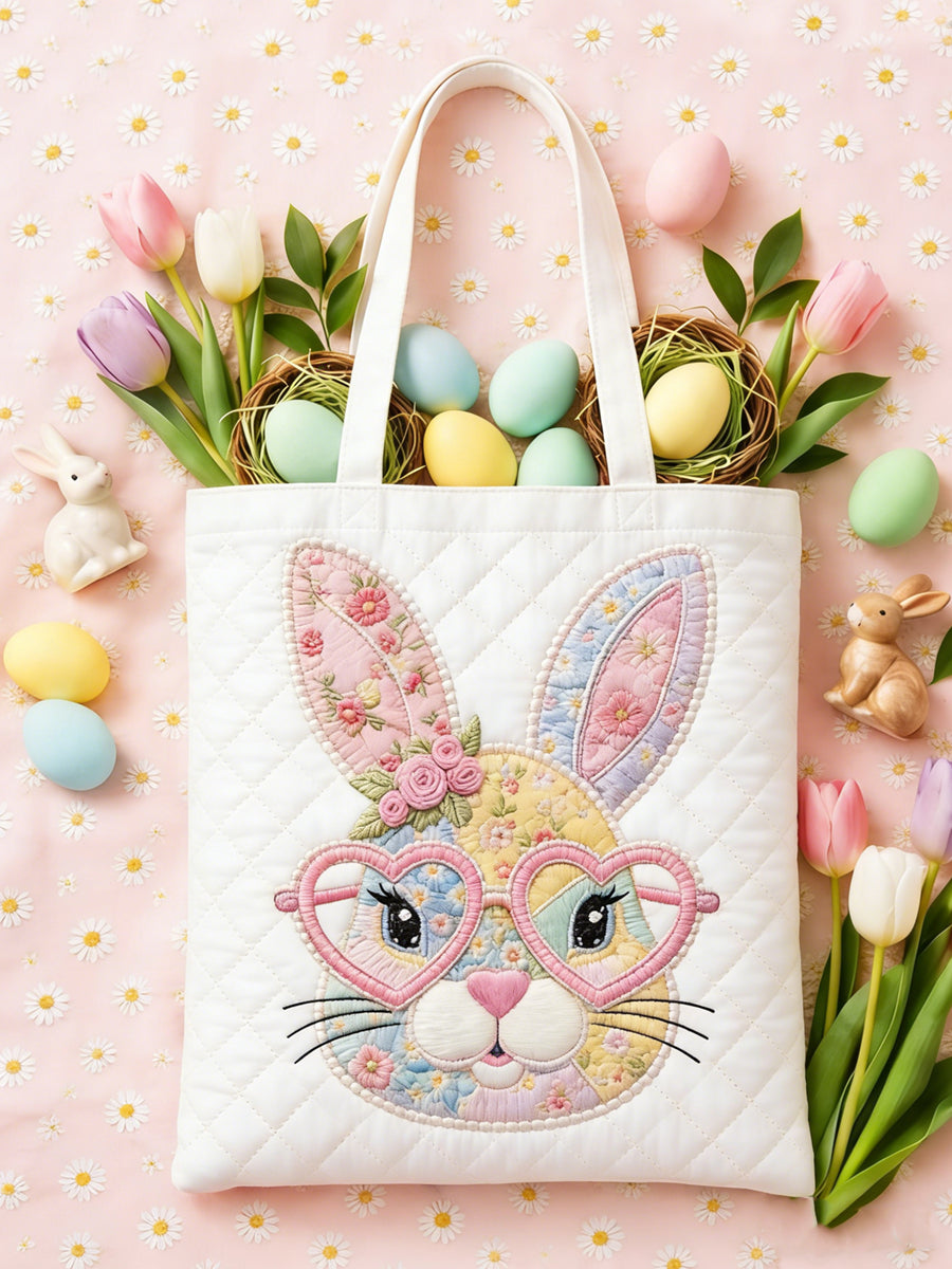 Easter Bunny Quilted Handbag