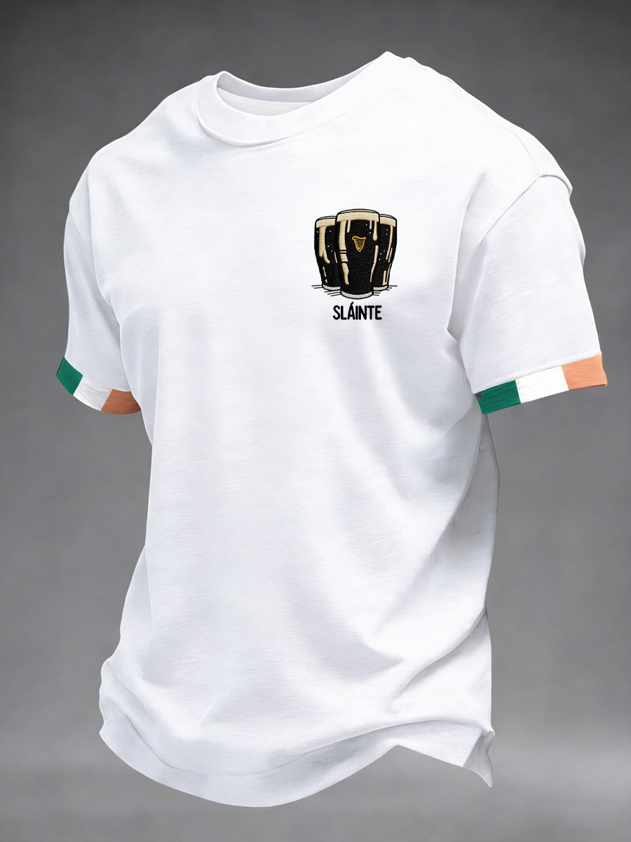 Men's St. Patrick's Day Printed T-shirt