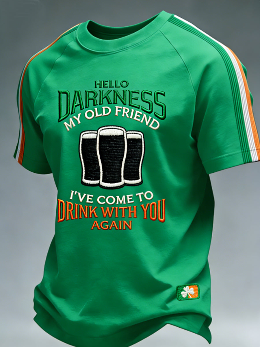 Men's Hello Darkness My Old Friend T-shirt