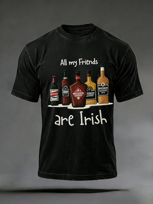 Men's St. Patrick's Day Printed Casual T-shirt
