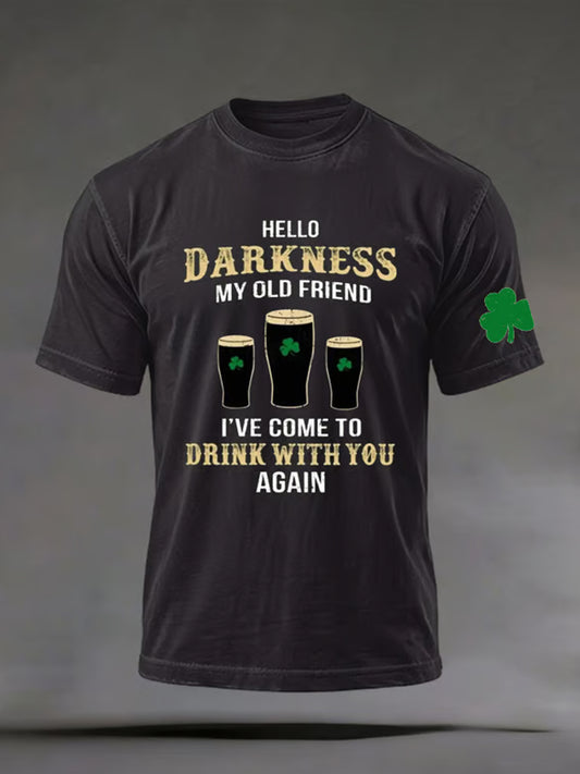 Men's St. Patrick's Day Printed Casual T-shirt