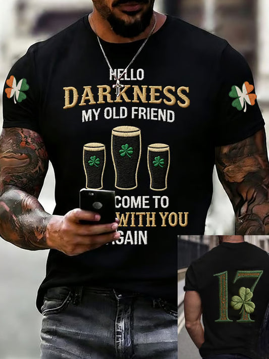 Men's St. Patrick's Day Printed Casual T-shirt