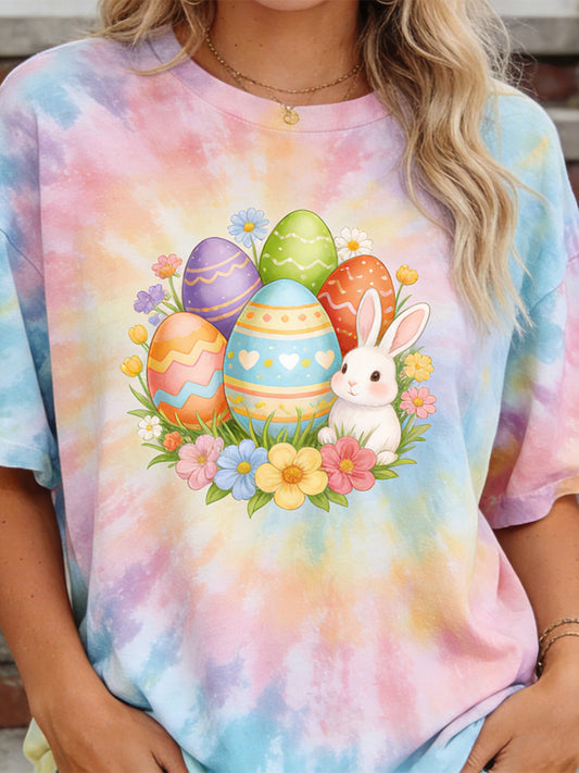 Women's Easter Commemorative Printed T-Shirt