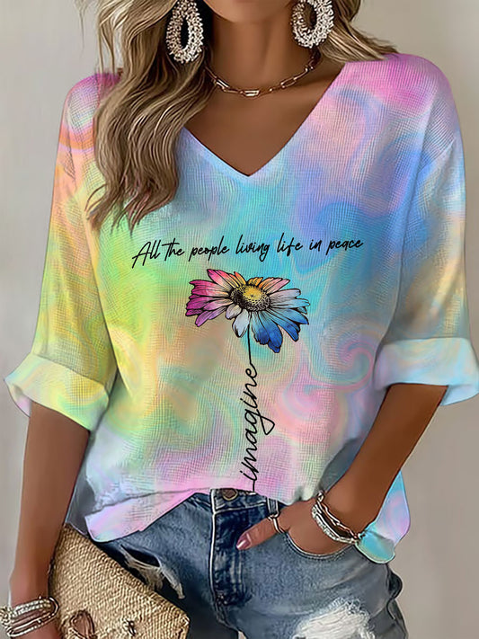 Women's Peace Long-Sleeve T-Shirt