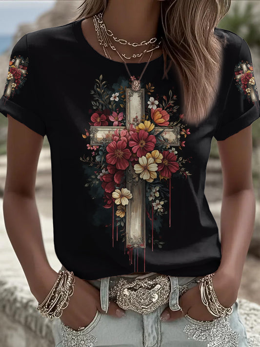 Women's Faith Printed T-shirt