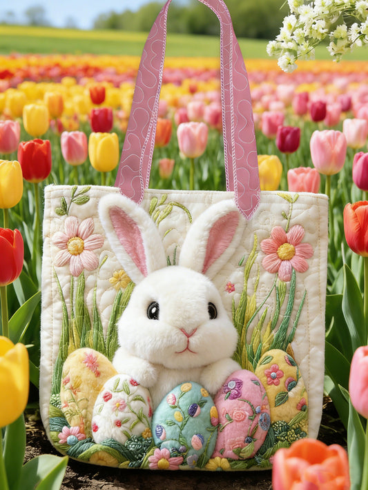 Easter Bunny Quilted Handbag