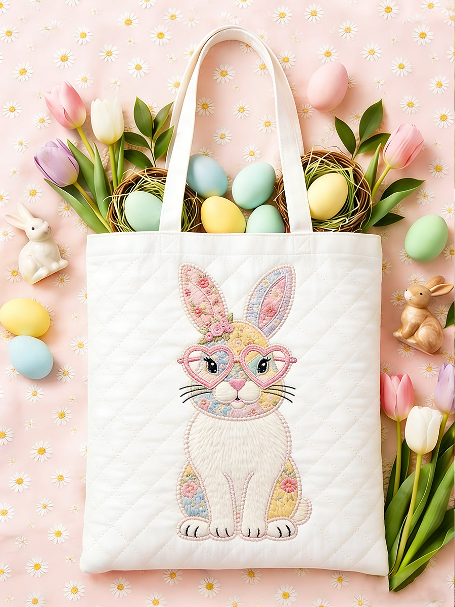 Easter Bunny Quilted Handbag