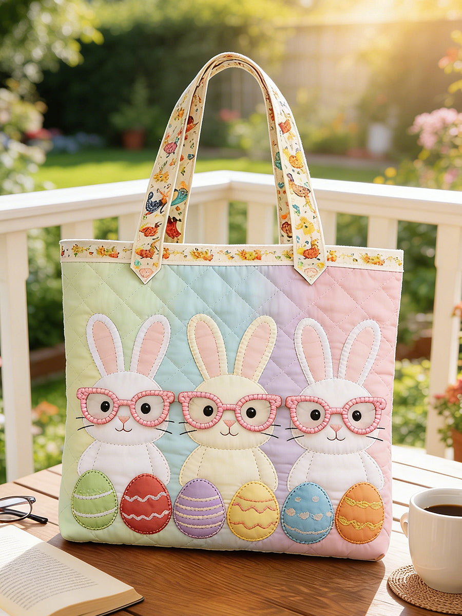 Easter Bunny Quilted Handbag