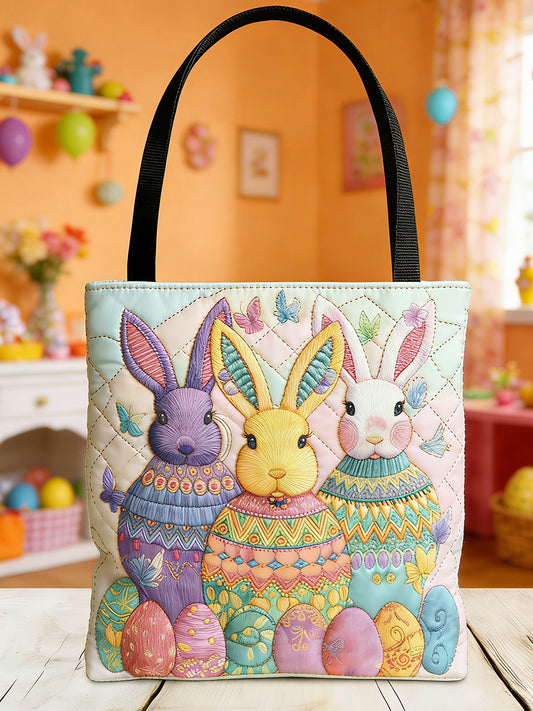 Easter Bunny Quilted Handbag