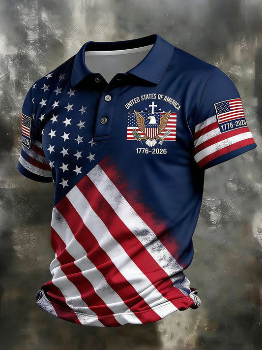 Men's United States Of America 1776-2026 Tops