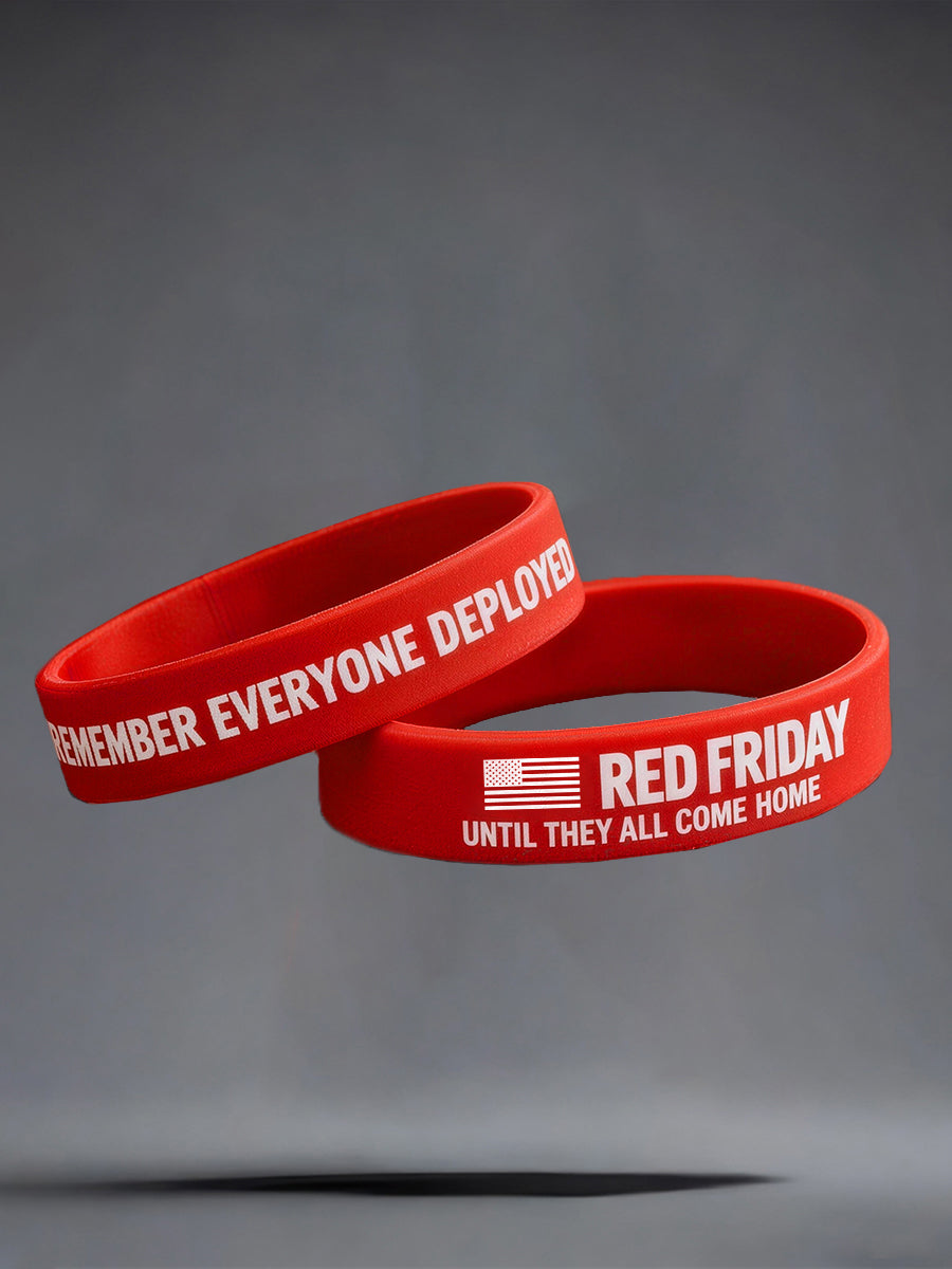 Unisex Red Friday Inspired Print Bracelet