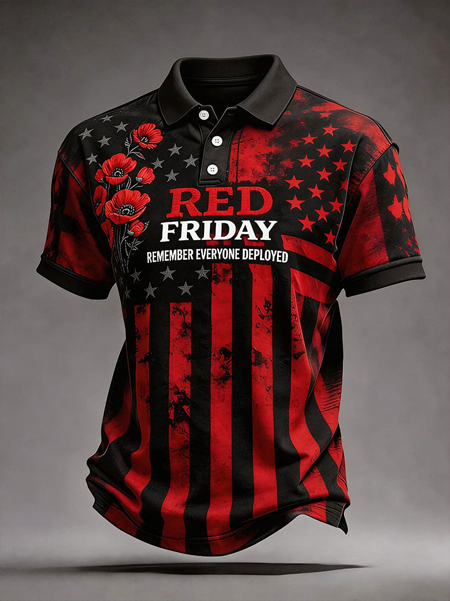 Men's RED Friday Tops