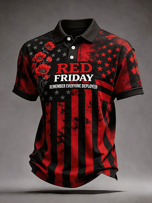Men's RED Friday Tops