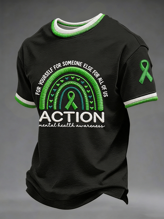 Men's Action: For Yourself For Someone Else For All Of Us Short Sleeves T-shirt