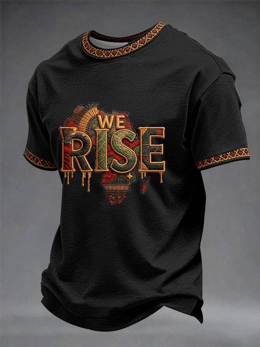 Men's Black Juneteenth short sleeves t-shirt