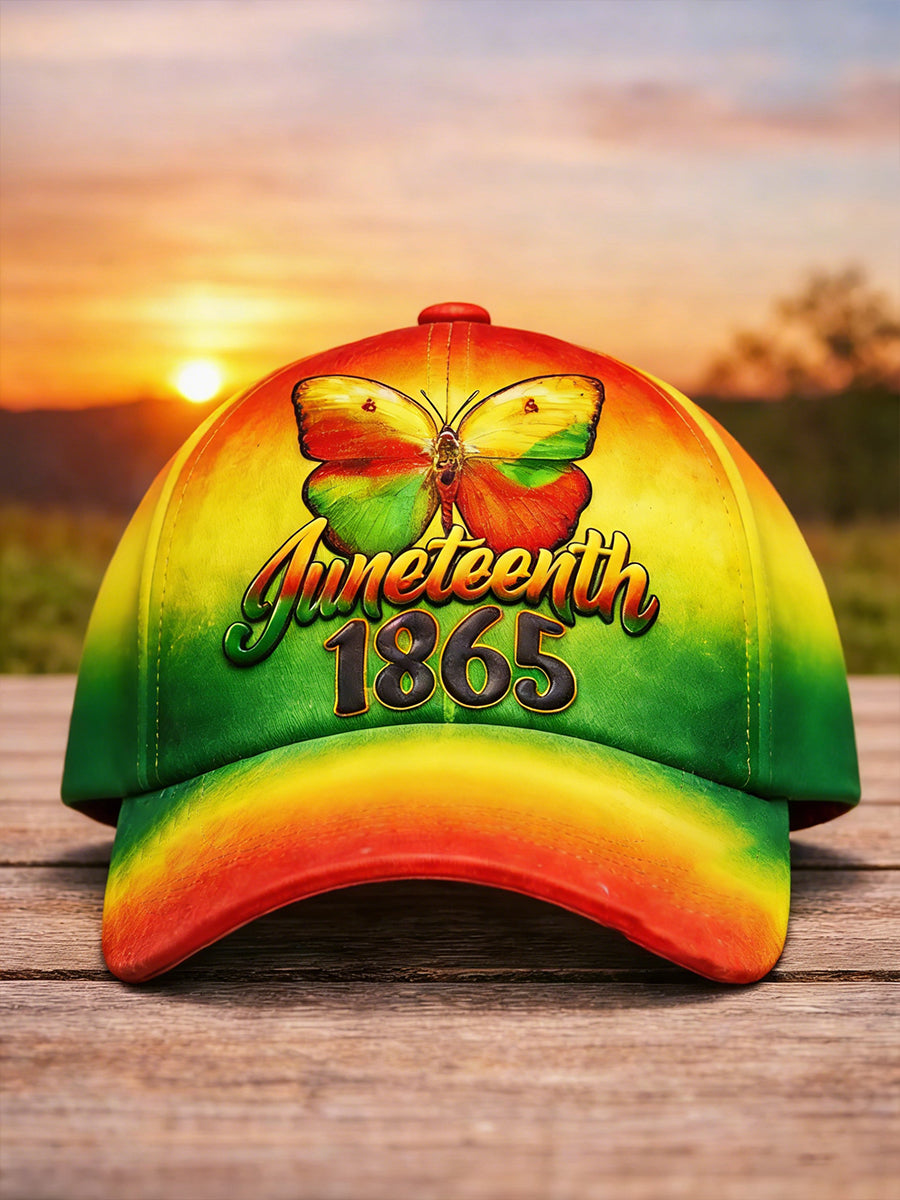 Unisex Juneteenth Print Hat