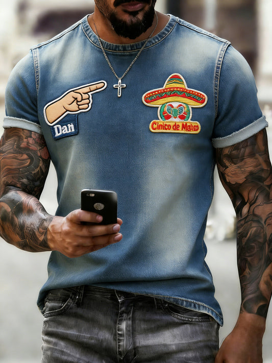 Men's Mexican May 5th Festival Commemorative T-Shirt