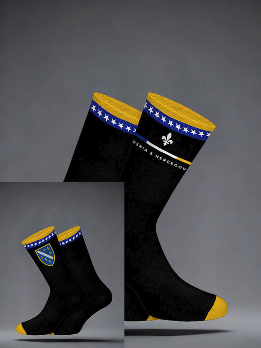 Bosnia Football Lover ZMAJEVI Printed Socks