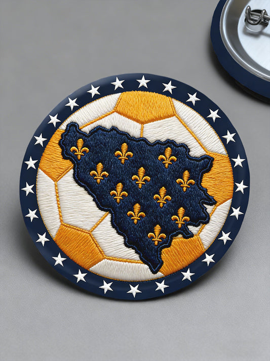 Bosno ZMAJEVI Football Lover Printed Pins