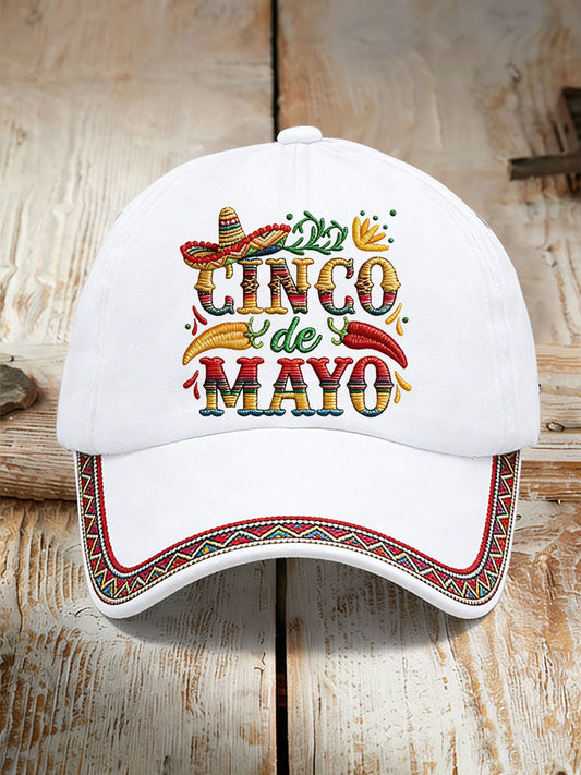 Cinco de Mayo Printed Casual Unisex Hat