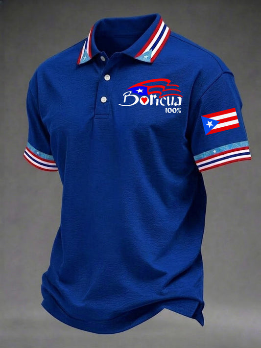 Men's Puerto Rico Printed Shirt