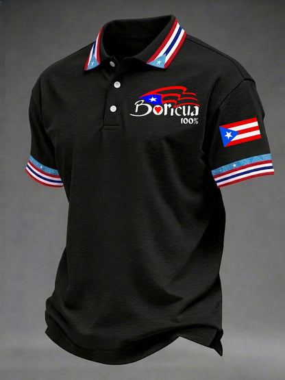 Men's Puerto Rico Printed Shirt