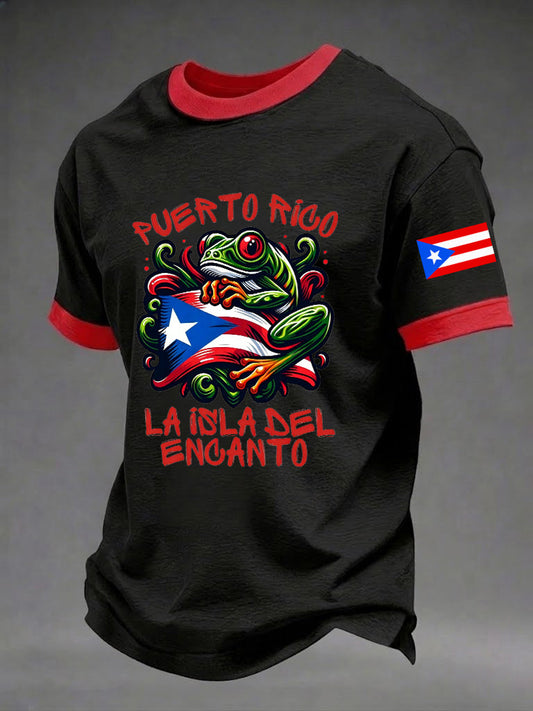 Men's Puerto Rico Printed T-shirt