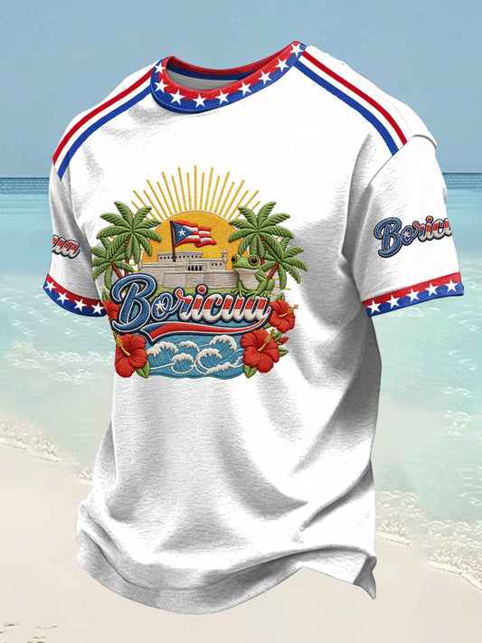Men's Boricua Printed T-shirt