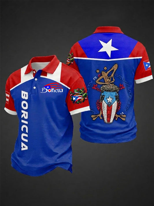 Men's Puerto Rico Printed Shirt